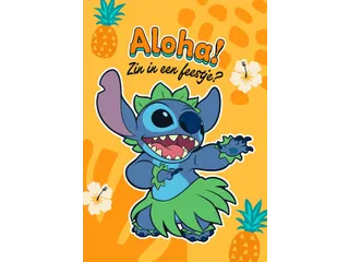 Wenskaart Hallmark uitnodiging Stitch 6 stuks - 2