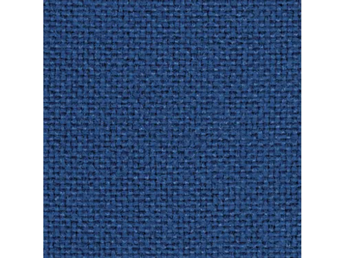 Bezoekersstoel,4Voeten Ronde Buis Aluminium-Zilver,Zitting Stof Blauw