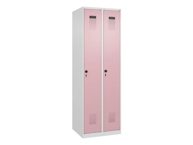 locker voor scheiding van kleding,HxBxD 1850x600x500mm,2vak