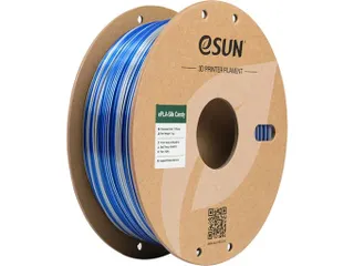 eSUN 3D printer Filament ePLA-Silk Candy 1,75mm Zilver/Blauw 1kg - 1