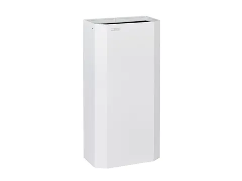 Afvalbak Staal Wit 40 liter open PPA4279