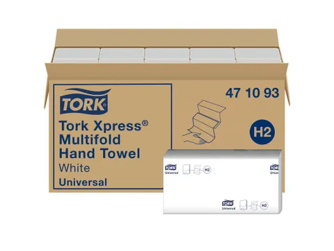 Tork 471093 Xpress Handdoek Universal H2 Multifold 1-laags 5000 stuks