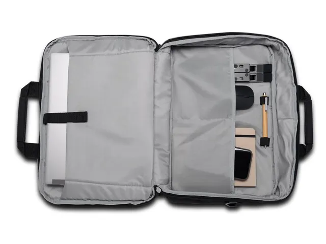 EQ 16 inch Laptop Briefcase zwart