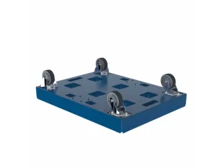 dolly,draagverm. 300kg,laadvl. LxB 814x612mm,platform doorbroken - 2