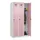 locker,HxBxD 1850x900x500mm,3vak,vak B 300mm,draaigrendel