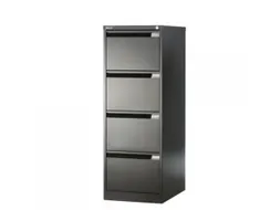 Hangmappenkast Premium 4 Laden Zwart