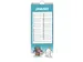 Calendrier anniversaire Lannoo Ritstier 130x325mm