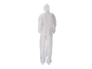 Coverall PP Non Woven Maat XXL Wit Ritssluiting 50 Stuks - 4