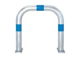 beschermbeugel,v. laadzuilen,boog,HxB 500x500mm,staal vuurverzinkt