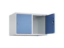 opzetkast,v. locker,2vak.,vak B 400mm,HxBxD 500x800x500mm,cilinderslot