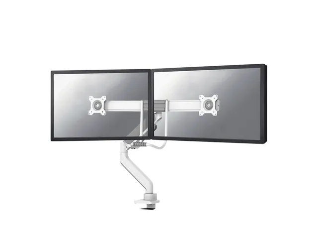 Monitorarm 2 Schermen Neomounts DS75-450WH2 wit