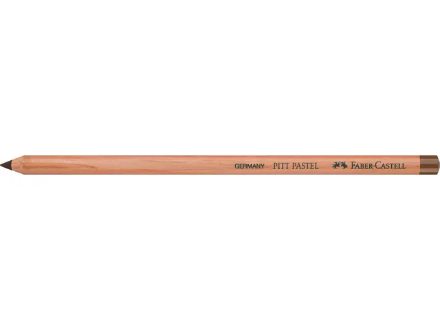 Pastelpotlood Faber-Castell Pitt 280 gebrand amber