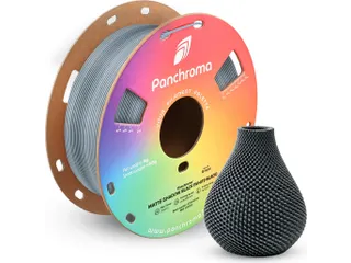 Panchroma PLA Dual Matte Shadow Black Filament White-Black 1.75 mm 1kg - 1