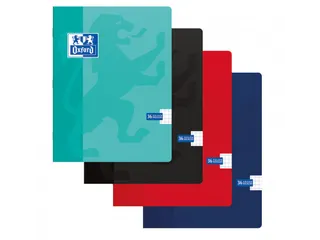 Schrift Oxford school A5 72blz ruit 5mm assorti - 1