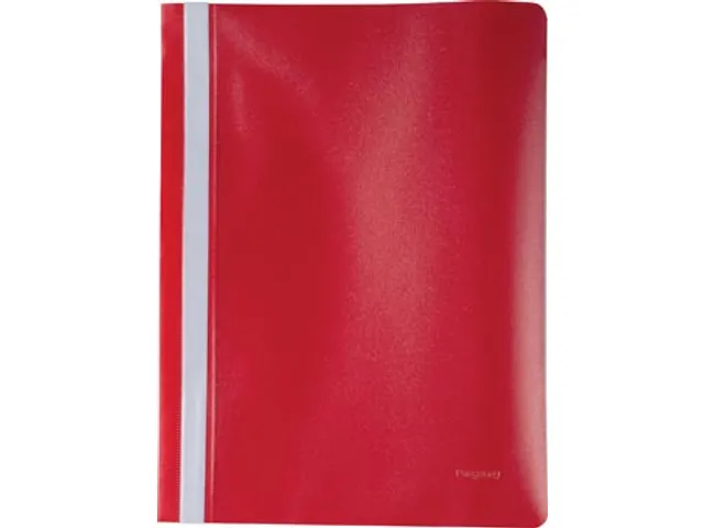 snelhechtmap ft A4 PP rood, pak van 25 stuks