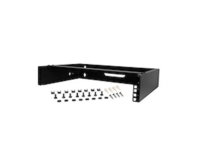 2U server rack voor wandmontage 14 inch diep 19 inch patch panel