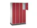 armoire multicases RAL7035/RAL3003 HxlxP 1950x1220x500mm