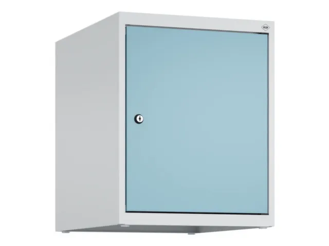 opzetkast,v. locker,1vak.,vak B 400mm,HxBxD 500x400x500mm,cilinderslot