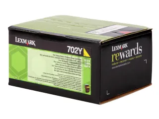 70C20Y0 LEXMARK 702Y CS toner yellow ST - 1