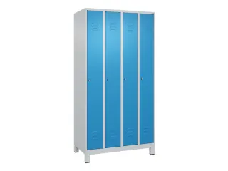 locker,HxBxD 1950x1000x500mm,4vak,vak B 250mm,cil.-slot,voeten - 1