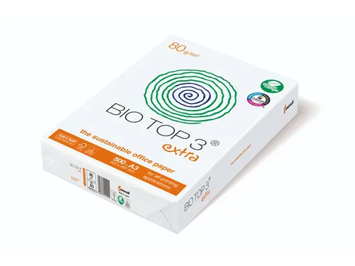 Kopieerpapier BioTop 3 A3 80 Gram naturel 500vel