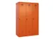 locker voor scheiding van kleding,HxBxD 1850x1200x500mm,3vak