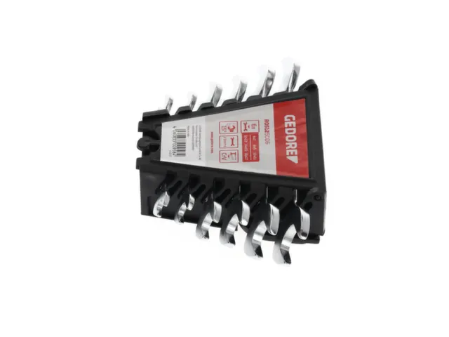 R05125006 Dubbele steeksleutelset kort SW6-17mm 6-delig