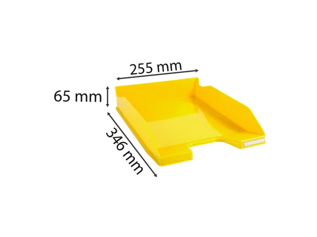 Brievenbak COMBO MIDI geel glossy