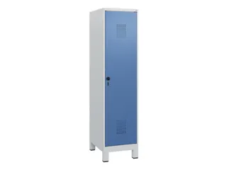 schoollocker,HxBxD 1630x400x500mm,1vak,vak B 400mm,draaigrendel,voeten - 2