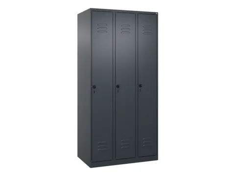 locker voor scheiding van kleding,HxBxD 1850x900x500mm,3vak