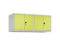 opzetkast,v. locker,4vak.,vak B 300mm,HxBxD 500x1200x500mm,vleugeldeur