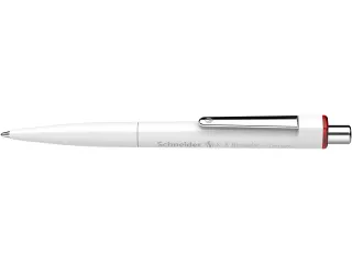 balpen Schneider K3 Biosafe M wit/rood - 2