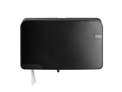 Euro 441057 Quartz Toiletrolhouder mini duo jumbo Black