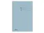 Dossiermap Esselte folio 3 kleppen manilla 275gr blauw