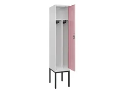 locker voor scheiding van kleding,HxBxD 2120x400x500mm,1vak