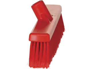 Vikan Hygiene 31783 zachte splitveger bezem rood 410mm - 3