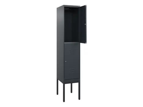 dubbeldekse locker,HxBxD 2120x400x500mm,1x2vak.,vak B 400mm