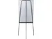 Mobiele Flipover Grijs Met Whiteboard Magnetisch 100x65cm