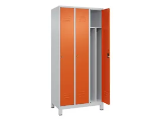 locker voor scheiding van kleding,HxBxD 1950x900x500mm,3vak - 2