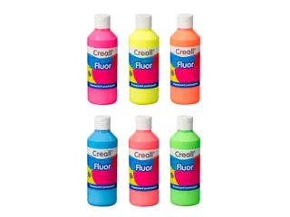 Plakkaatverf Creall fluor roze 250ml - 2