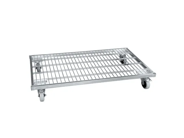 dolly,draagverm. 600kg,laadvl. LxB 1200x800mm,platform doorbroken