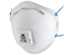 3M 8322 stofmasker FFP2 NR D met uitademventiel