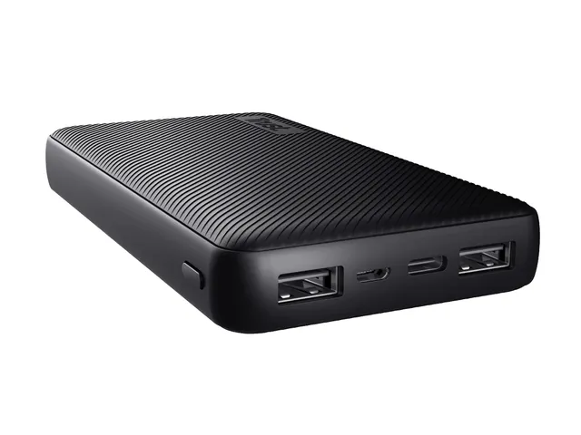 Powerbank Trust Primo 15.000 mAh eco zwart