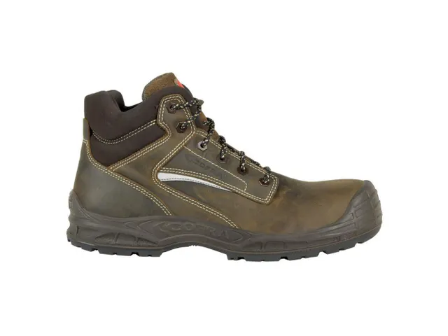 Cofra Montpellier hoge S3 veiligheidsschoenen, SRC, bruin, maat 41, pe
