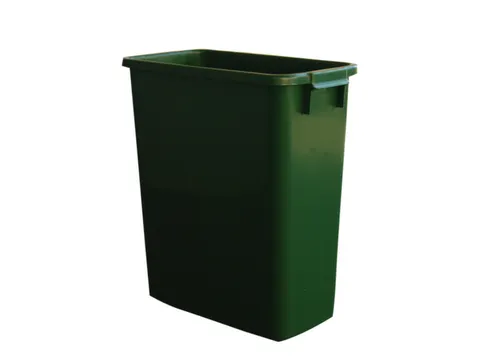 Multifunktionele Bak Pp 590x560x280mm 60 liter 2 Grepen Groen