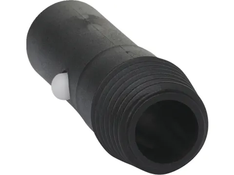 Adapter met buitendraad voor Stelen met Click-Fit aansluiting