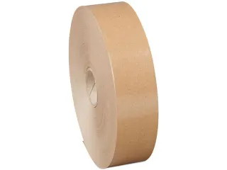 Gegomde Papieren Plakband 70 Gram 70mmx150Meter Rol Bruin - 1