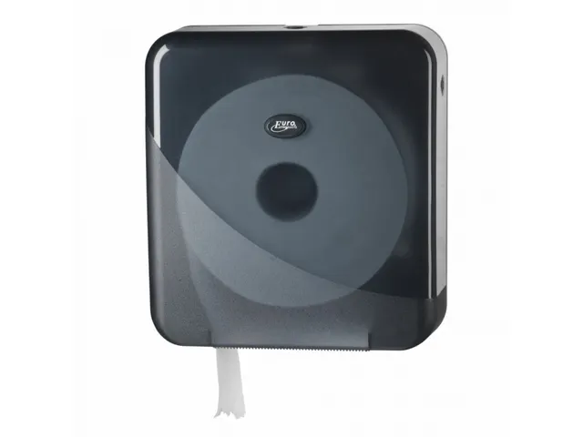 Pearl Black Toiletpapier Dispenser Jumbo Maxi zwart