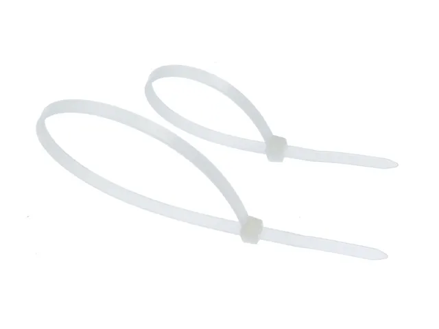 Kabelbinder Seco kleurloos 3.6mm x 140mm. 10x100st