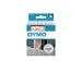 D1 labeltape 12 mm Rood op transparant 45012